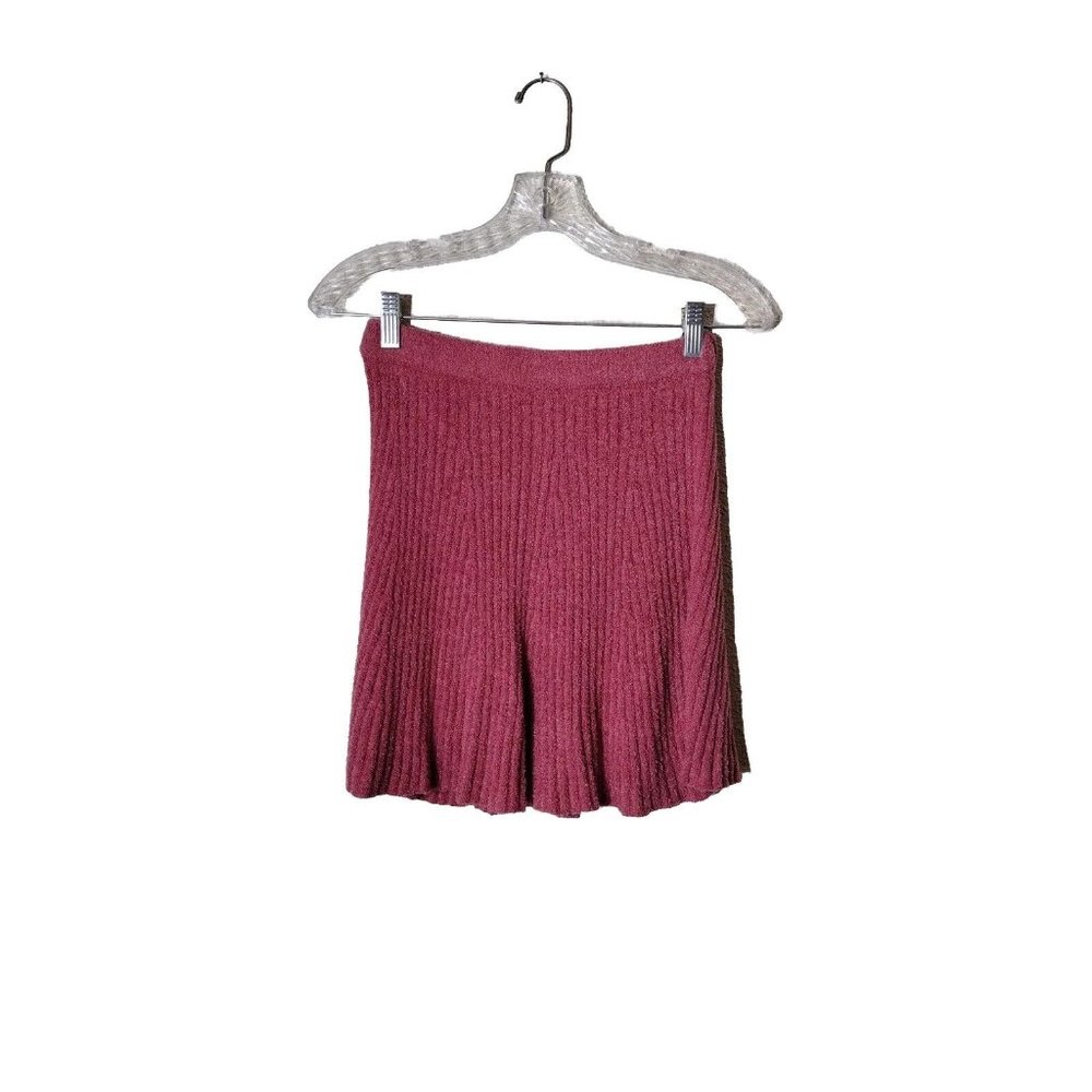 Abercrombie Kids Skirt Girls 11 Knit Flare Mini Barbiecore